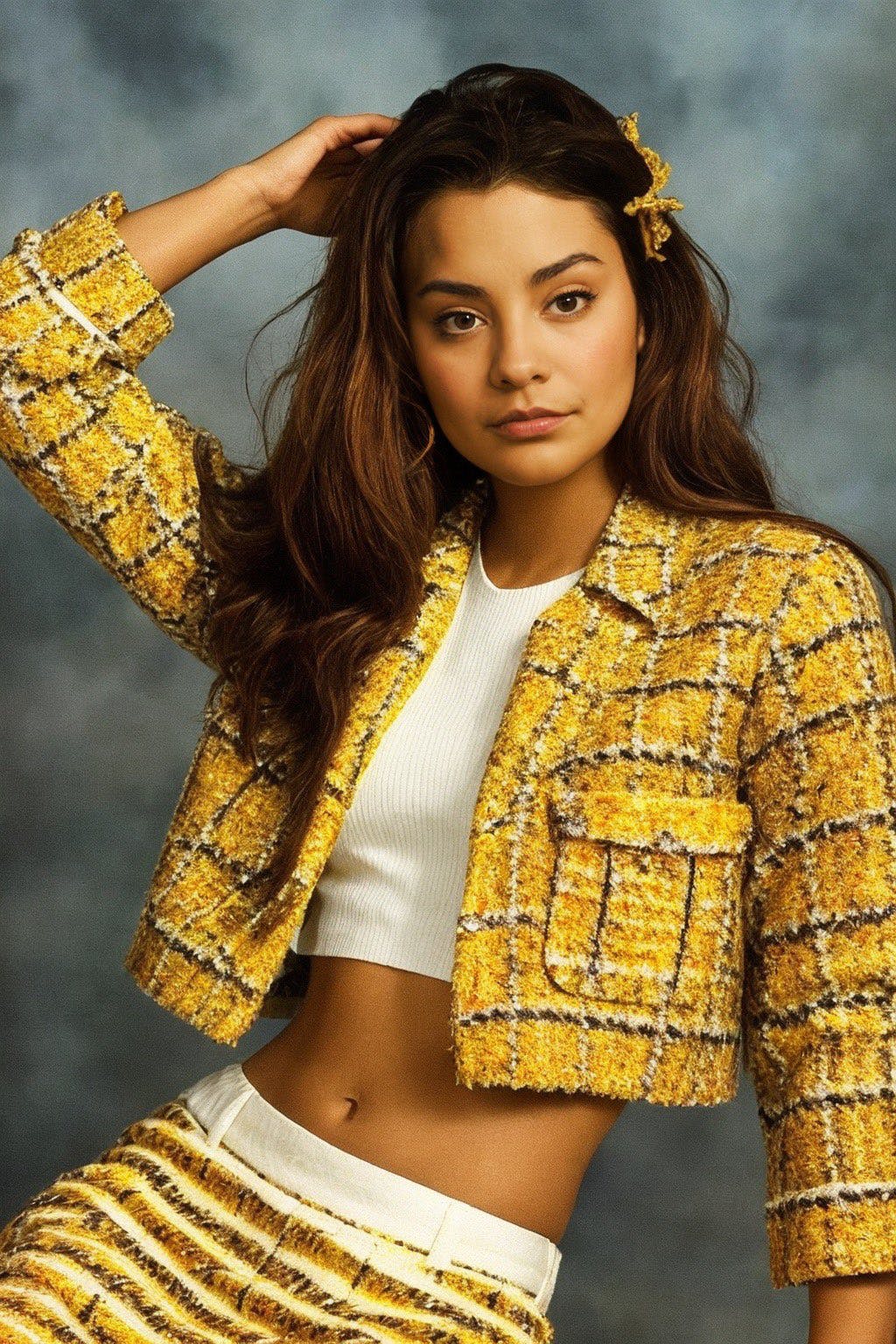 yearbook photo example, female