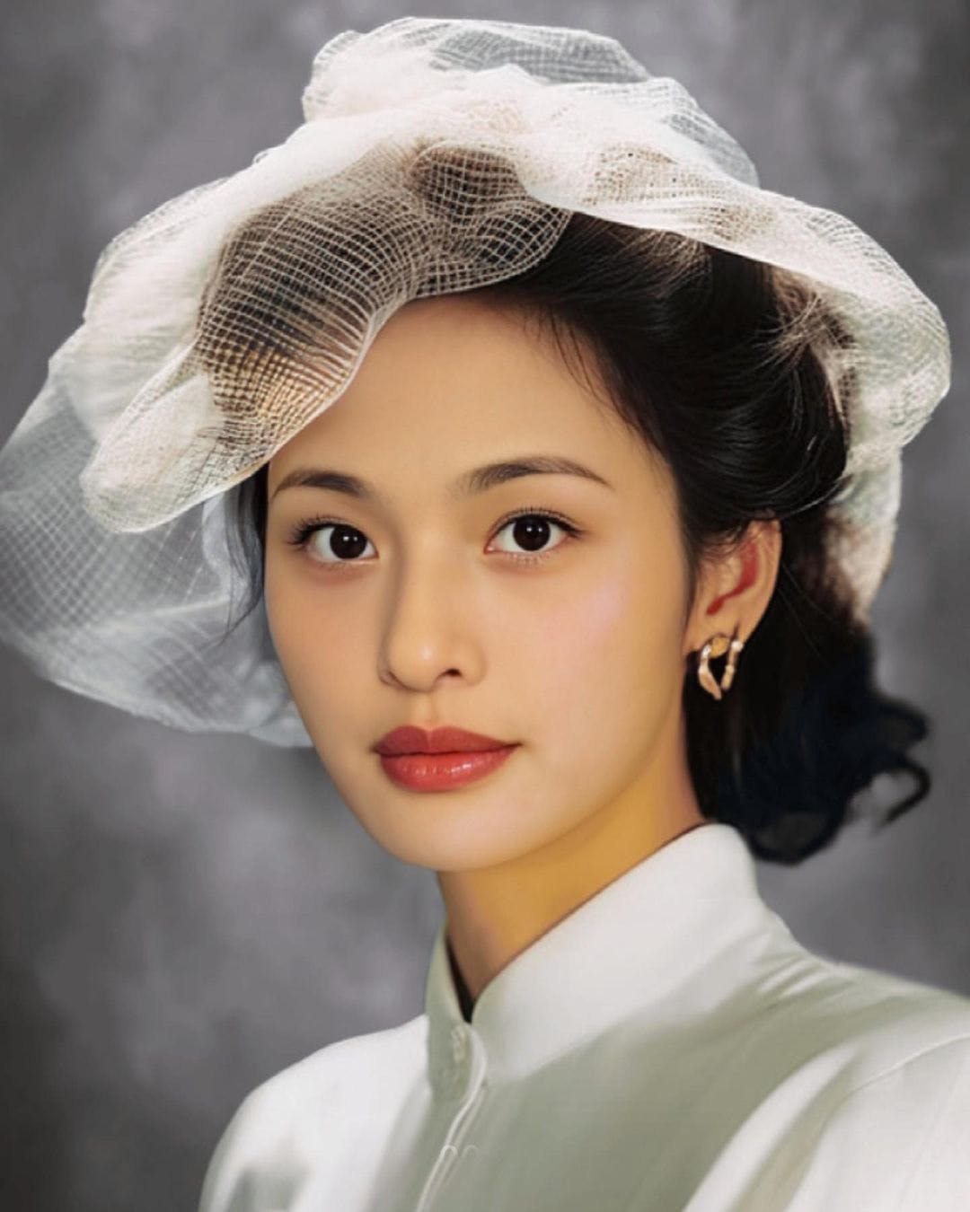 yearbook photo example, female